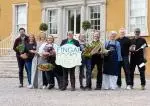 Fingal Food Circle Members outside Newbridge House